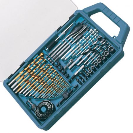 Makita P-44024 75-delige gatboren / boren & bits accesoire set in koffer
