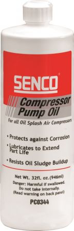 Senco Compressor olie - 946 ml - PC0344 
