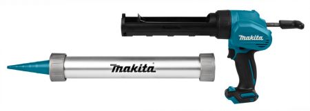 Makita CG100DZXK 10,8V Lijm- en kitspuit Zonder accu's en lader, in koffer, met 2 patroonhouders (215 mm en 600 ml) + 3 jaar Makita dealer garantie!