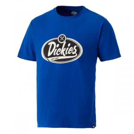 Dickies hampstead katoenen T-shirt - Blauw - Maat M 