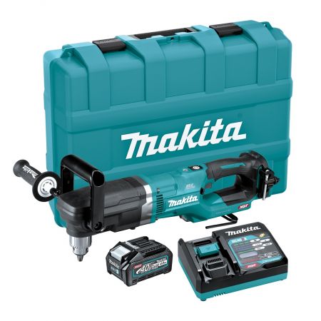 Makita Haakse Boormachine DA001GM101 XGT 40V Max Li-ion accu (1x 4.0Ah accu) in koffer + 3 jaar dealer garantie