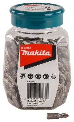 Makita B-62452 Schroefbit PH2X25mm in pot 250 stuks 